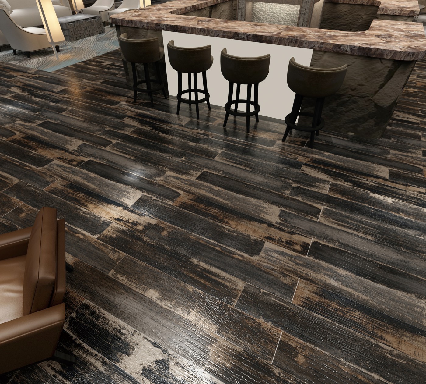 休闲空间：-OSH-21203-黑