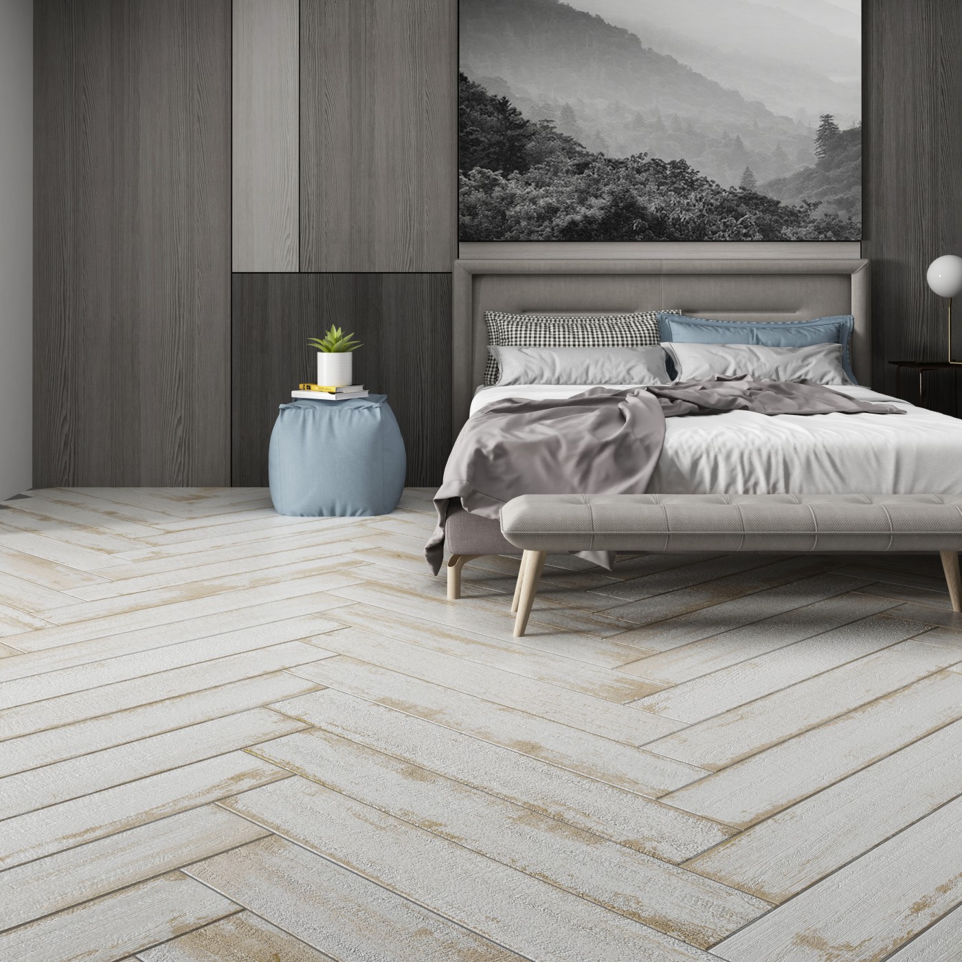 卧室：OSH-21201-白