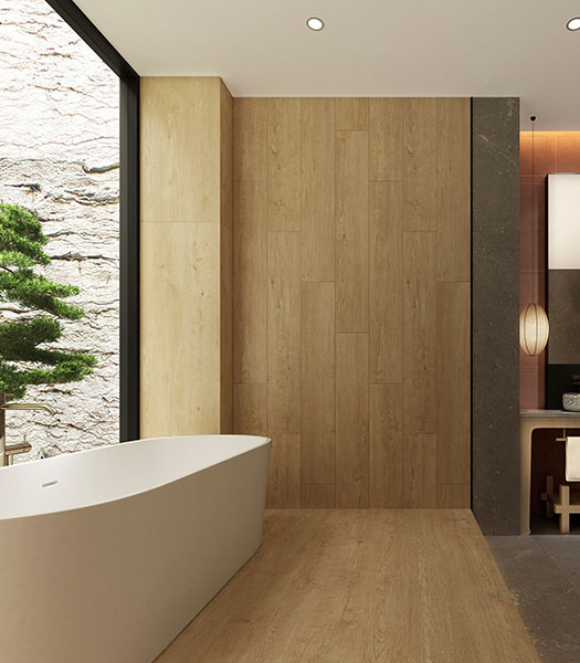 古堡木纹砖-金黄