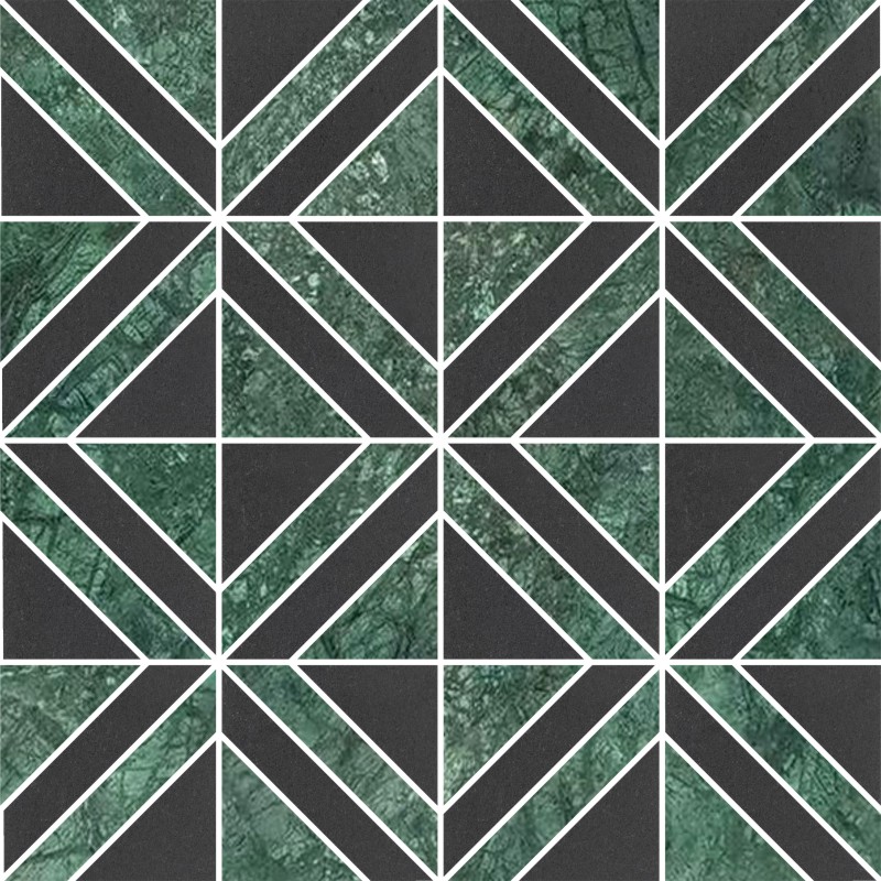 GEO30M几何编织 -印度绿+海南黑