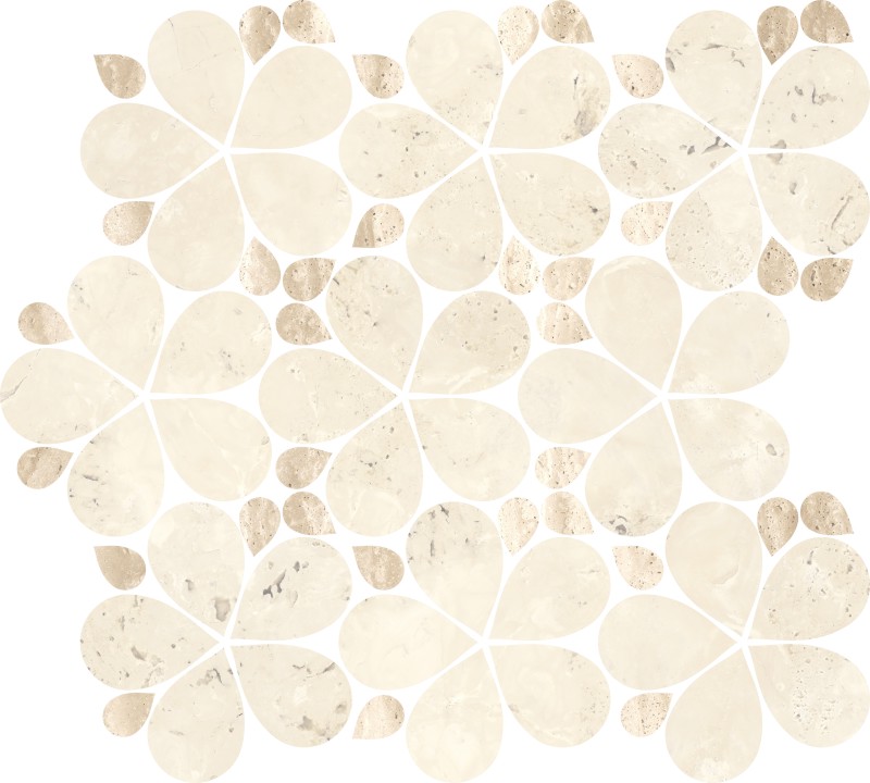 XYH01M - 象牙白+米黄洞