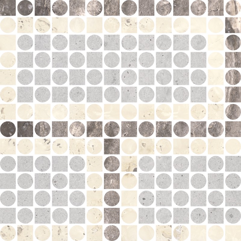 FYPT01-1B - 灰洞+象牙白+银灰洞