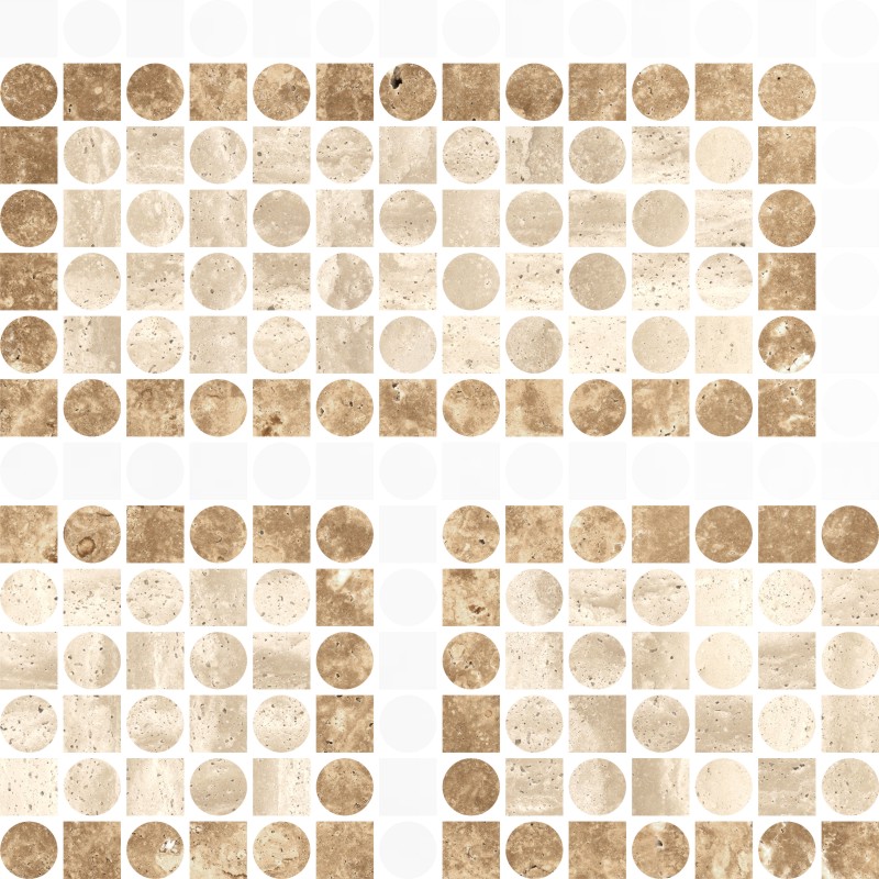 FYPT06-1B - 米黄+咖啡洞+水晶白