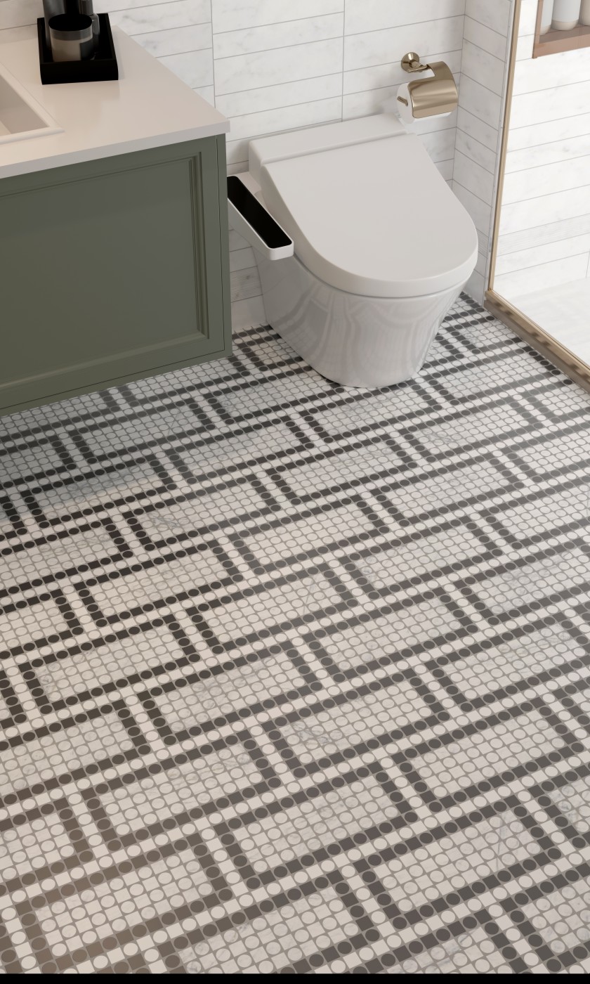 卫生间：地TCL23012B;墙50300；墙75300；地6121220-1