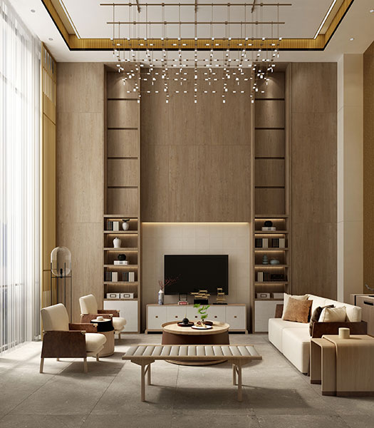 古堡木纹砖-烟草色