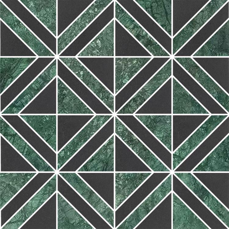 GEO30M几何编织 -印度绿+海南黑