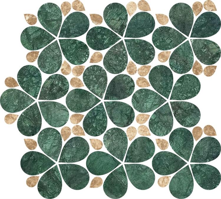 XYH09M - 印度绿+咖啡洞