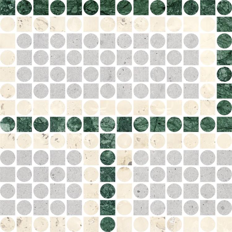 FYPT02-1B - 灰洞+象牙白+印度绿