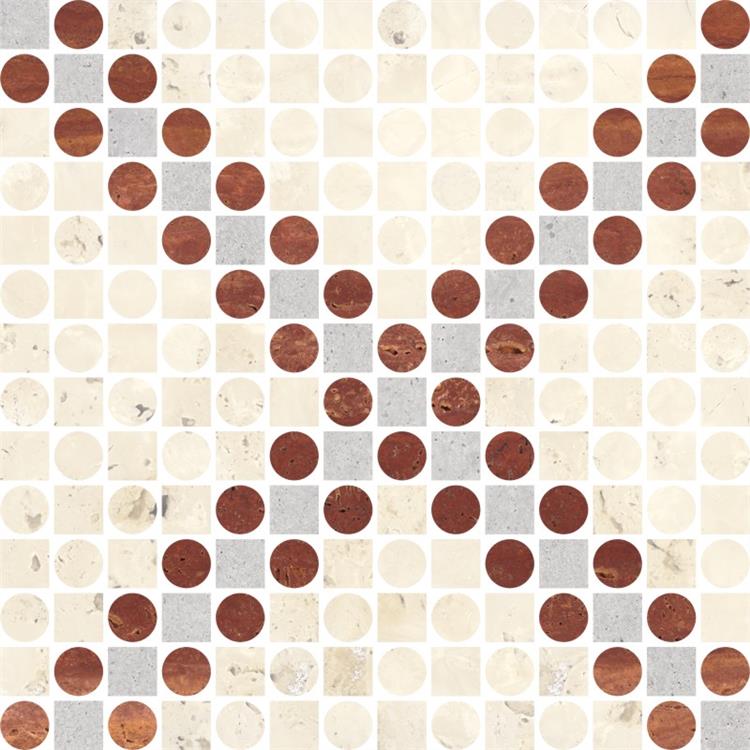 FYPT03B - 象牙白+灰洞+红洞