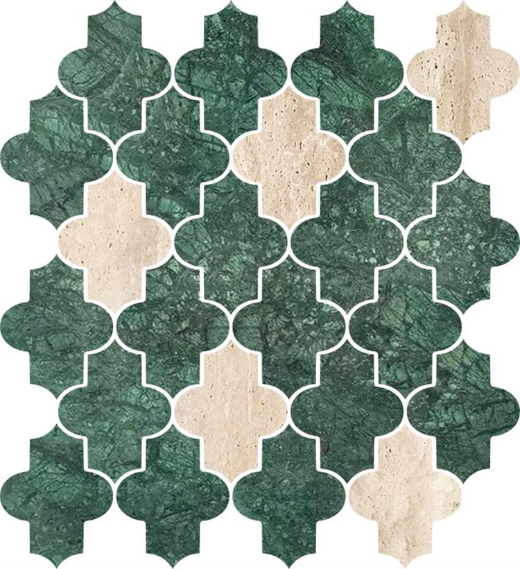 LAN2409M印度绿+土耳其米黄