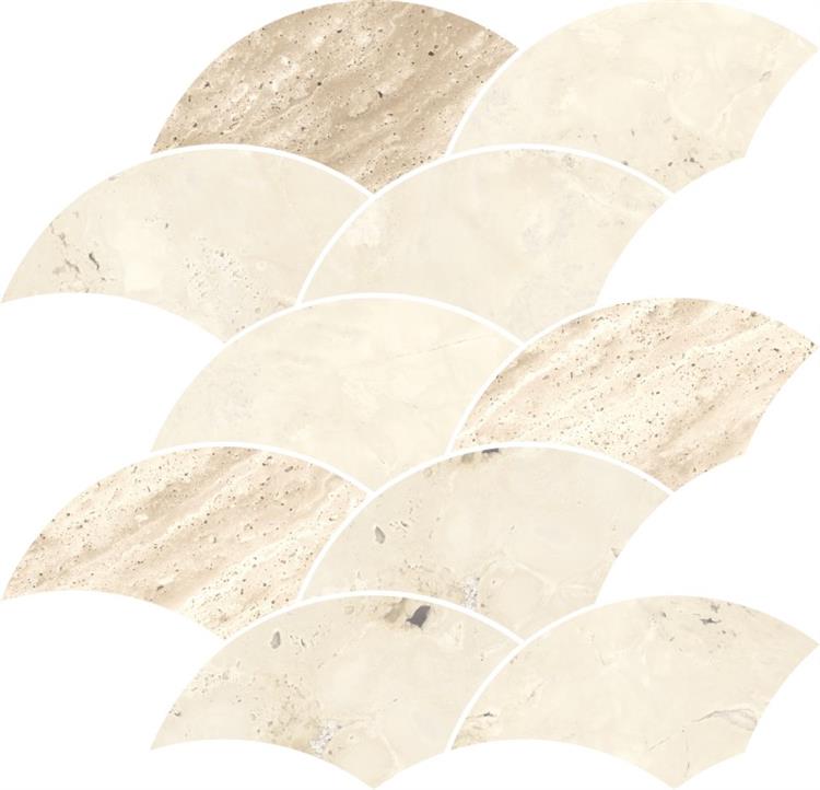 FC01M - 象牙白+米黄洞